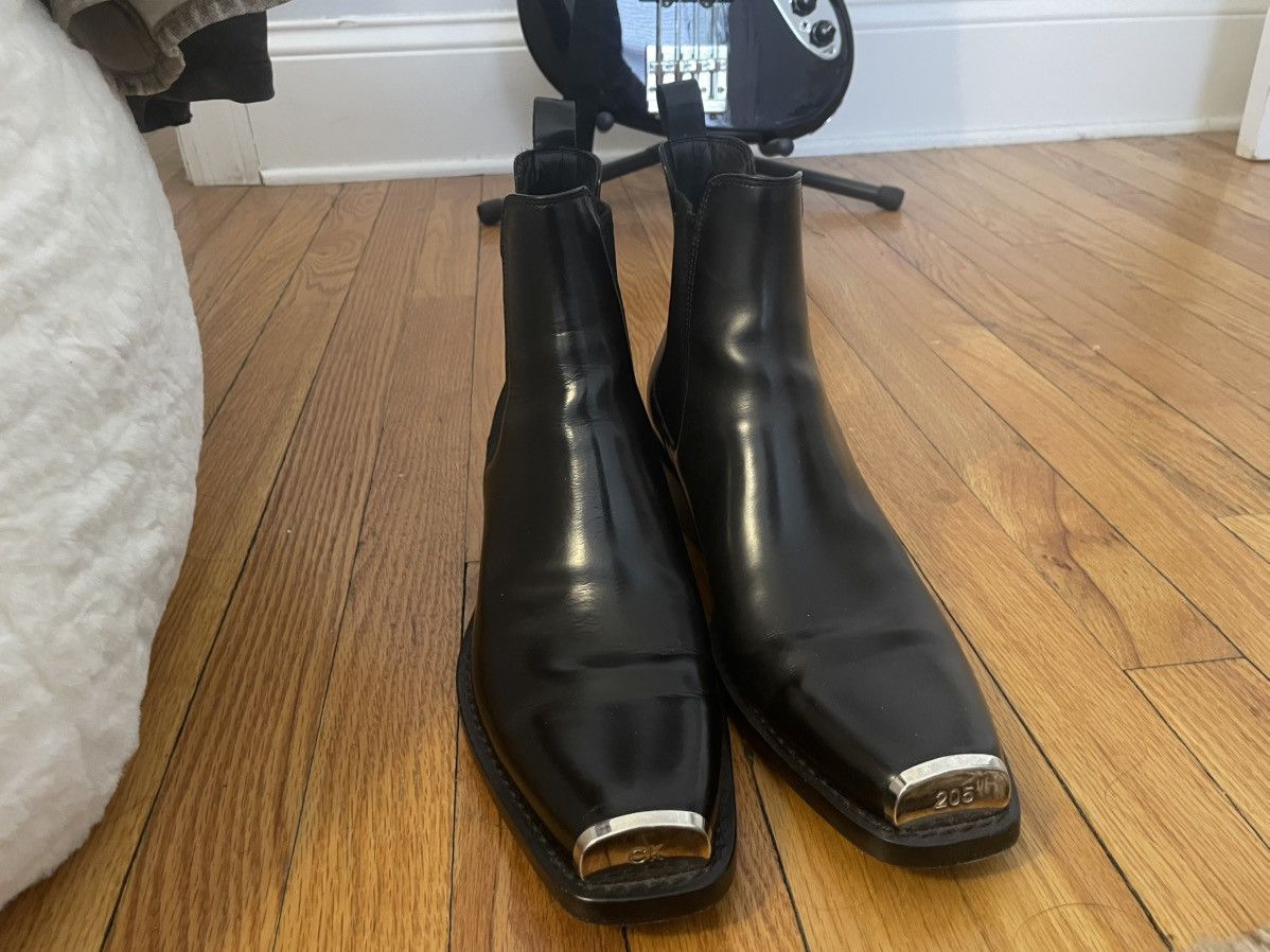 Calvin Klein Calvin Klein ck205w39nyc Metal Toe Boots Size US 9 / EU 42 - 2 Thumbnail
