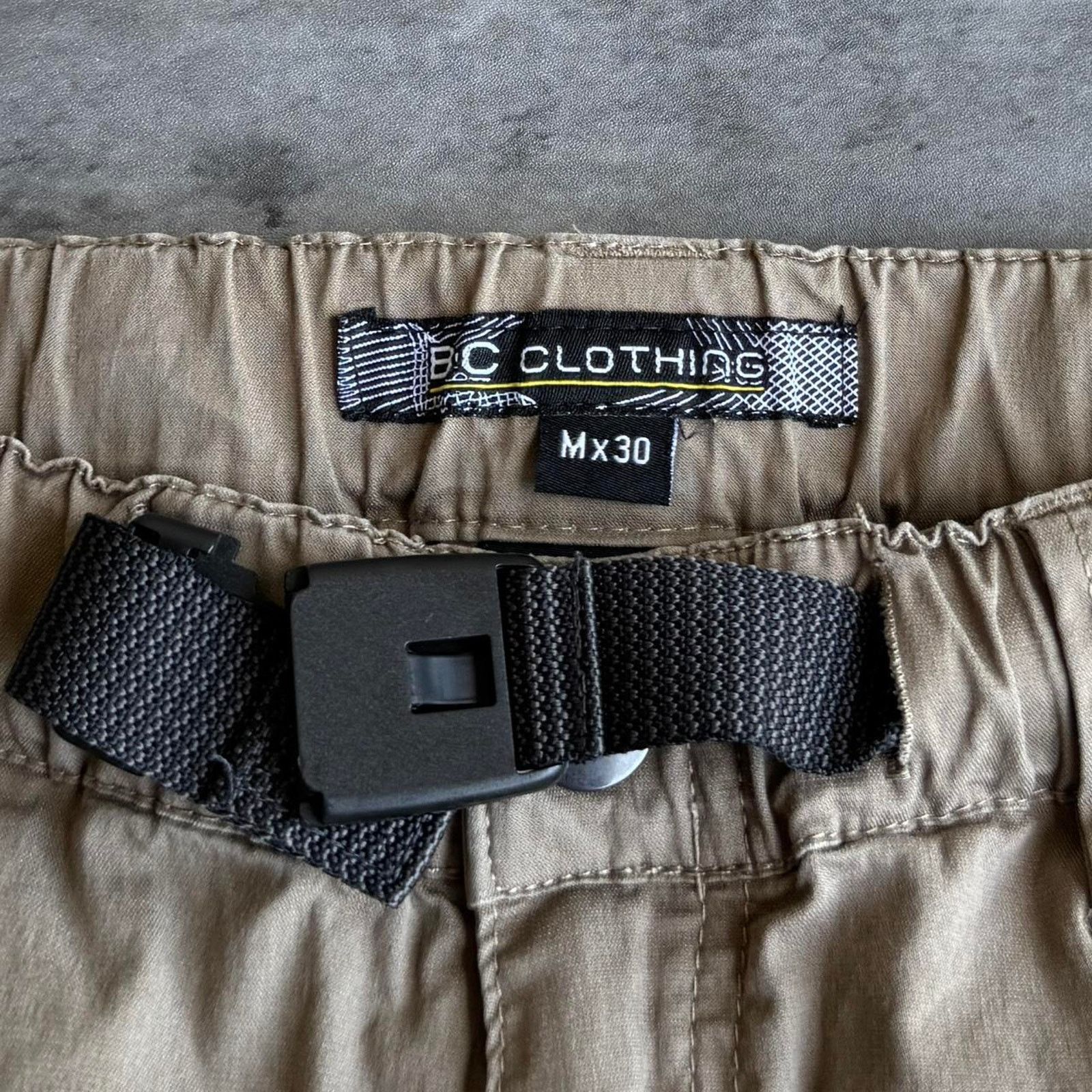 Carhartt × Vintage Vintage Y2K Faded Brown Baggy Cargo Skater Cyber Tech Pants Size US 32 / EU 48 - 3 Thumbnail