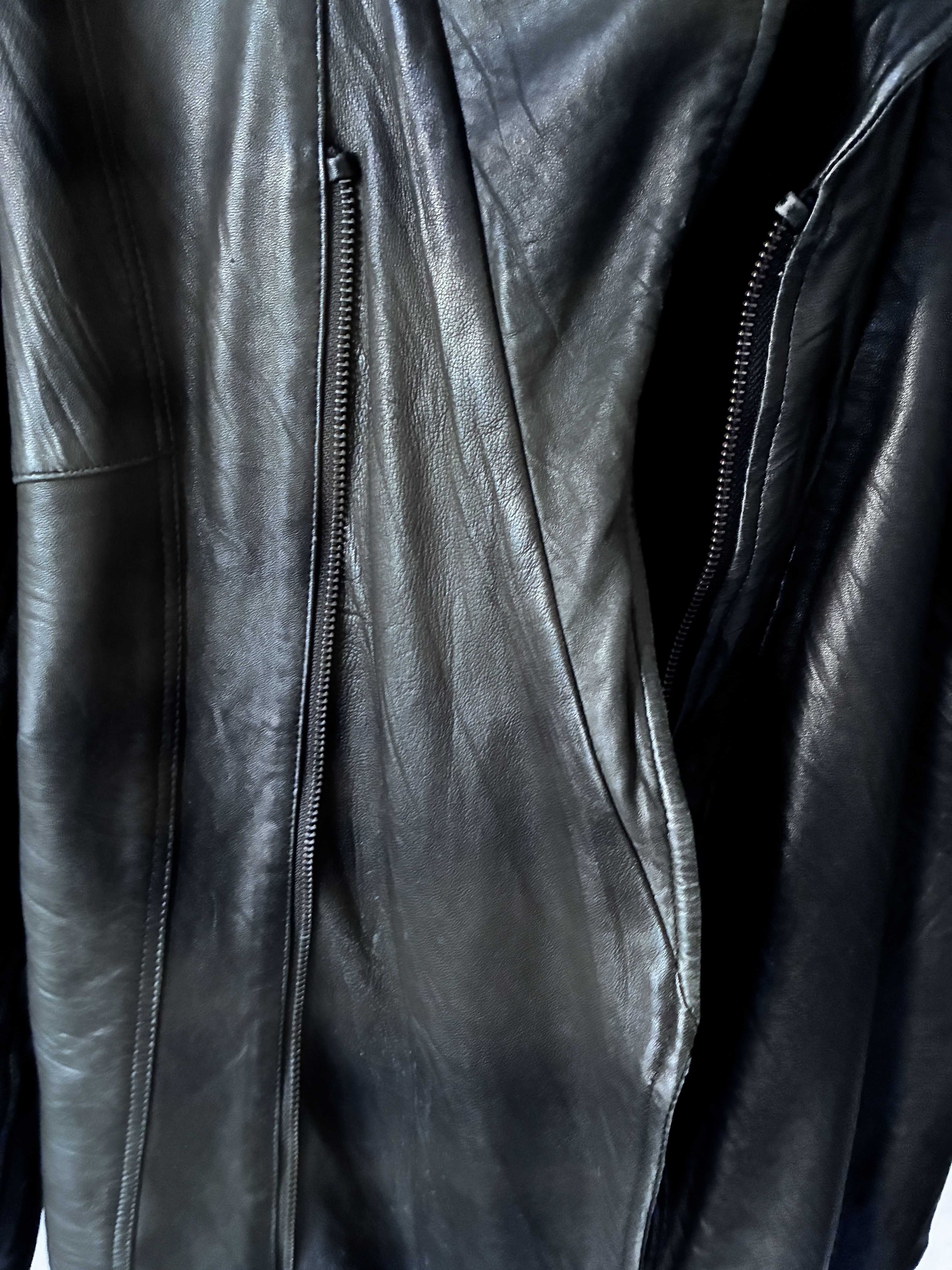 Delusion Delusion Leather Jacket Size US S / EU 44-46 / 1 - 13 Thumbnail