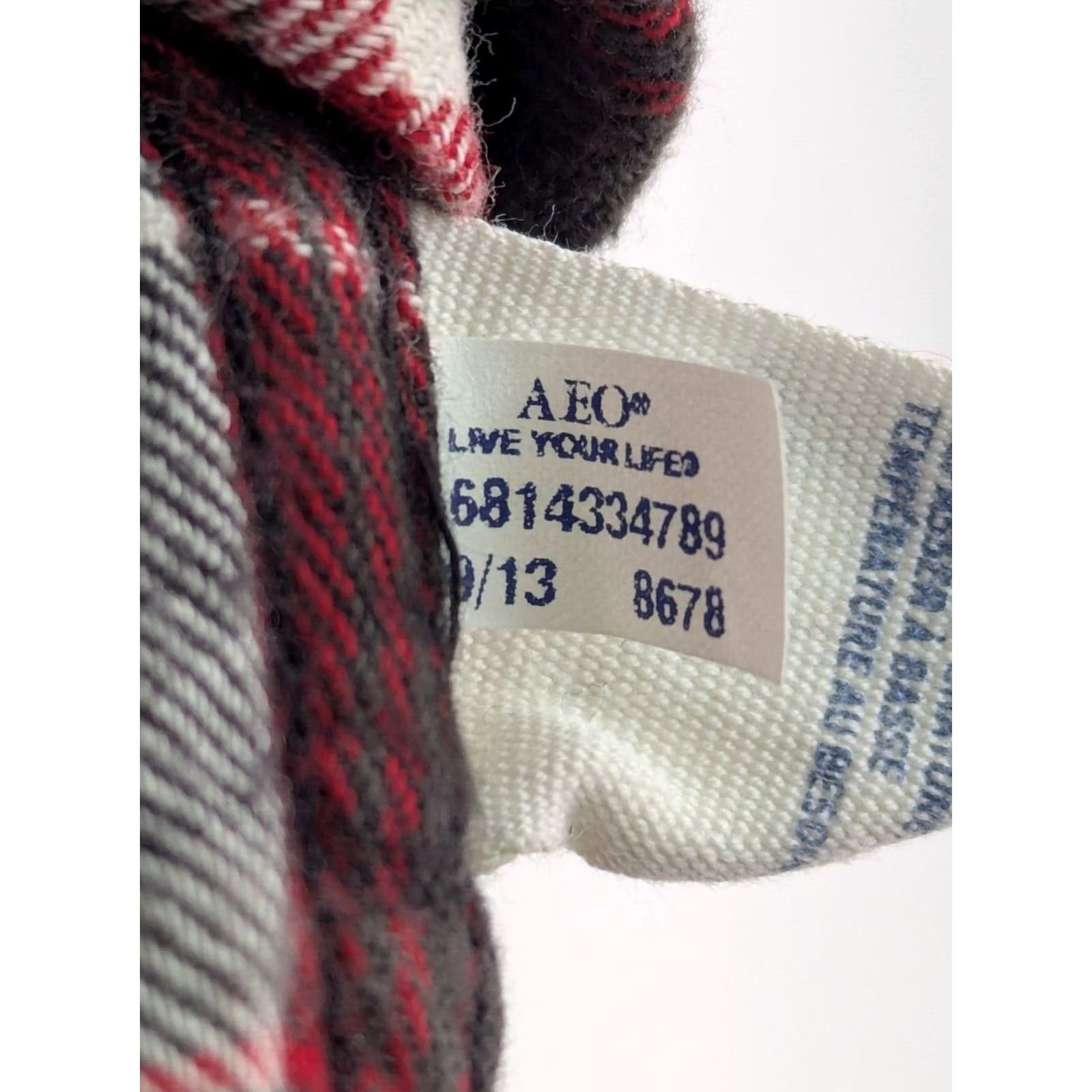 American Eagle Outfitters American Eagle Outfitters Plaid Cotton Flannel Shirt Men M Red Lightweight EUC Size US M / EU 48-50 / 2 - 6 Thumbnail