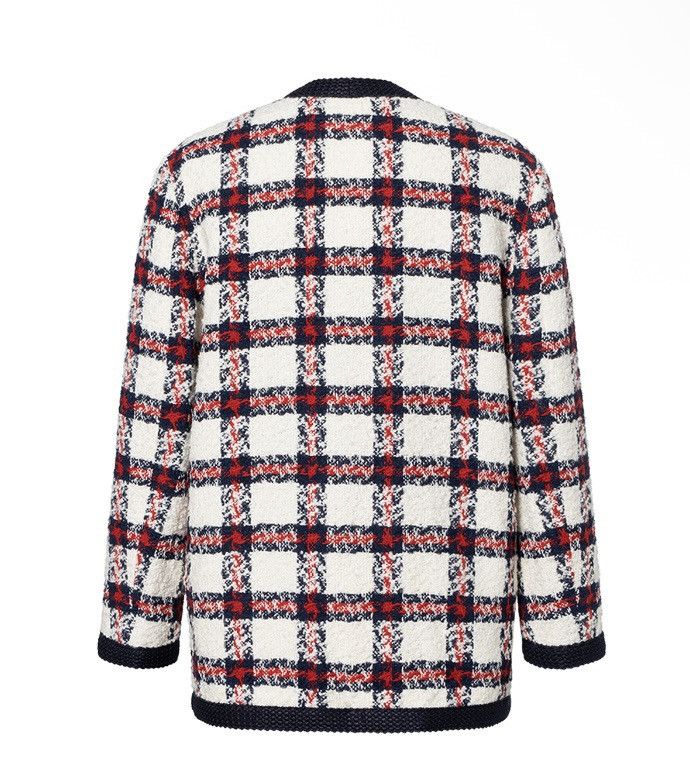Gucci Gucci GG Button Web Wool Blend Tweed Jacket 660820 Size M / US 6-8 / IT 42-44 - 3 Thumbnail