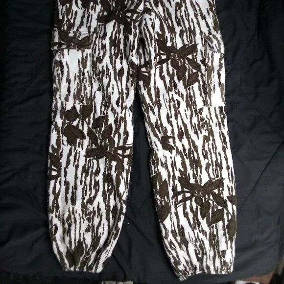 Realtree Vintage Realtree Camo Fleece Jacket + Cargo Pants Suit Size US M / EU 48-50 / 2 - 8 Thumbnail
