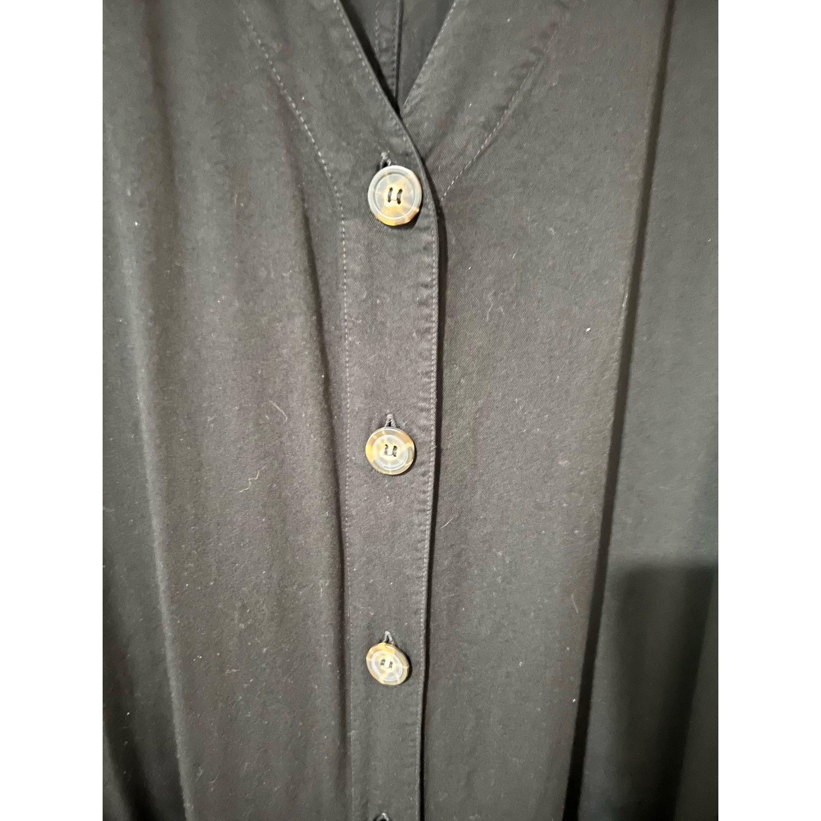 Loft Lou & Grey Fluid Twill Pocket Shirtdress V-Neck Dress l Size S / US 4 / IT 40 - 6 Thumbnail