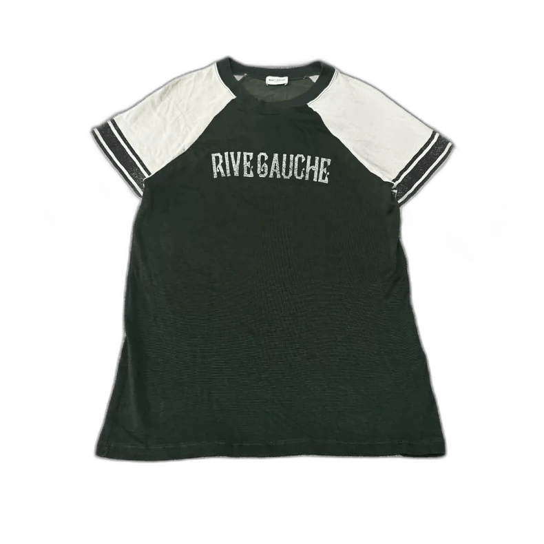 Saint Laurent Paris Vintage Saint Laurent Baseball T-Shirt-2507 Size US M / EU 48-50 / 2 - 1 Thumbnail