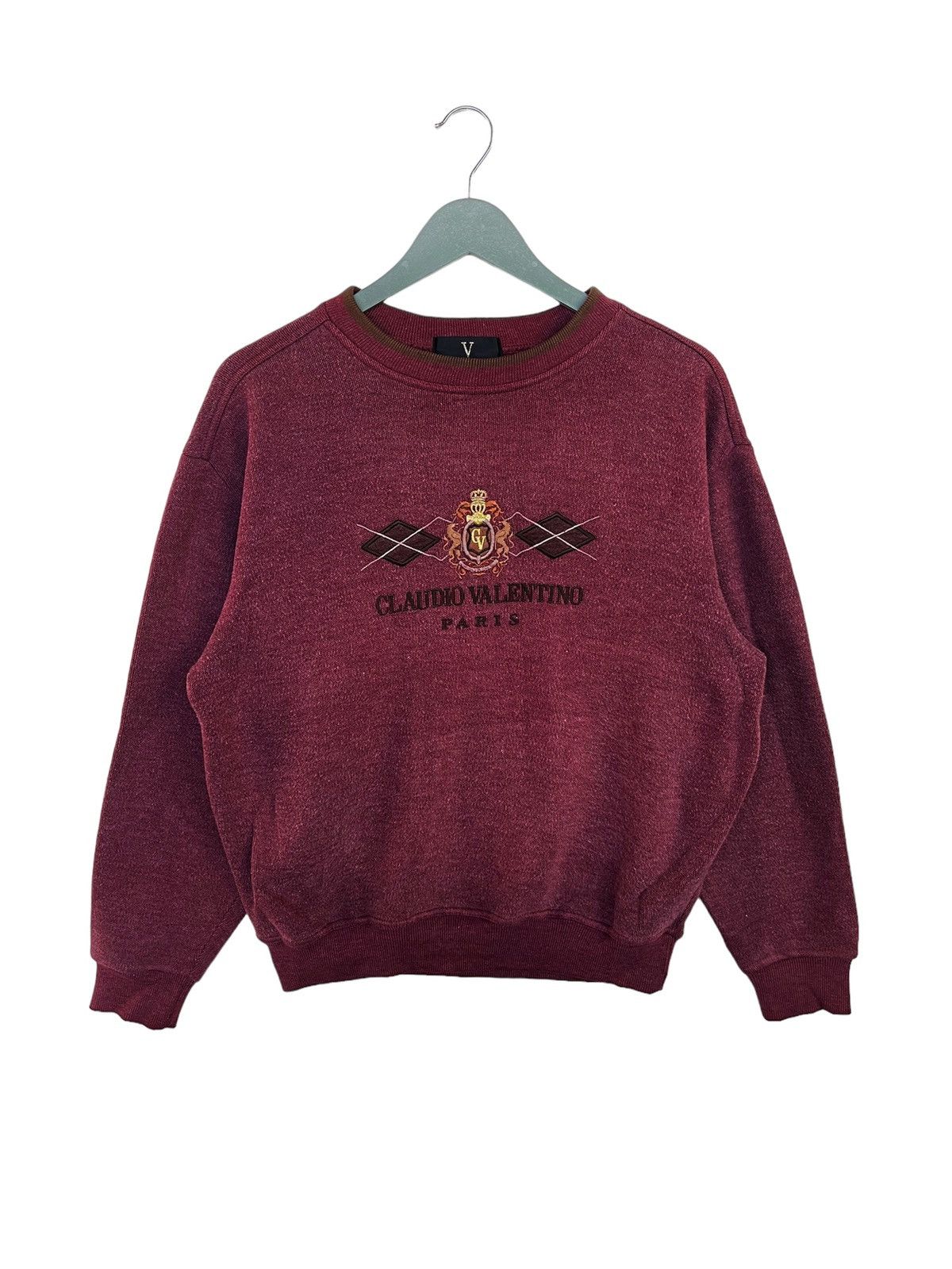 Gianni Valentino Vintage Cloudio Valentino Sweatshirt Size US L / EU 52-54 / 3 - 1 Thumbnail