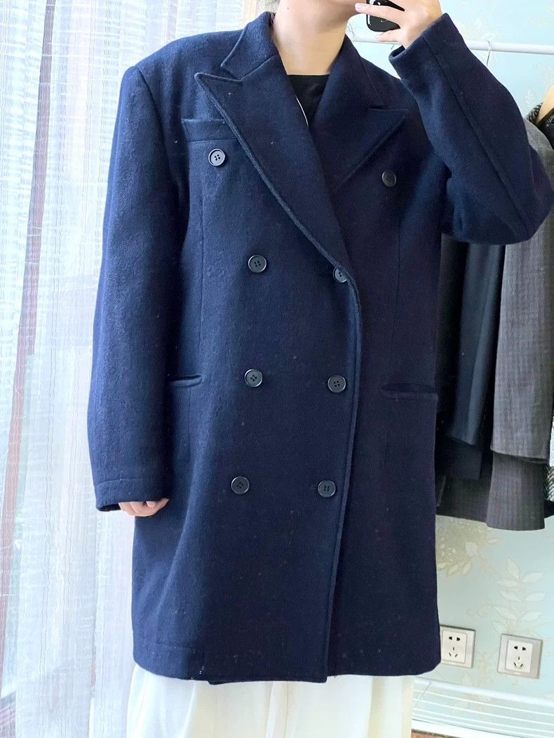 Yohji Yamamoto Yohji Yamamoto size os Ulster coat 2504-Nextarrow Size US M / EU 48-50 / 2 - 2 Thumbnail