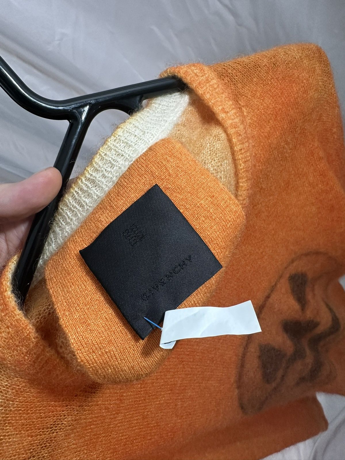 Givenchy Givenchy Pumpkin Mohair Sweater Size US XL / EU 56 / 4 - 12 Thumbnail