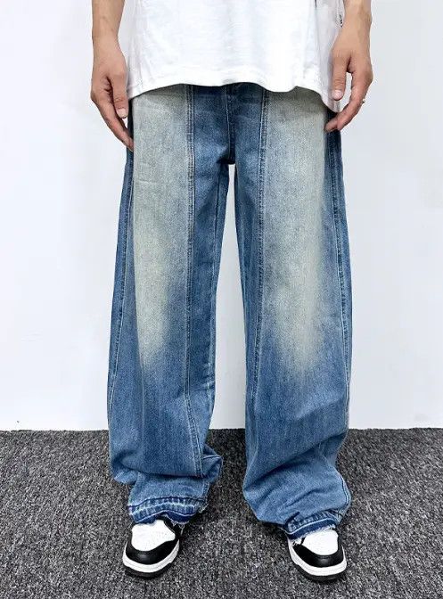 Jean American high street banana casual machete jeans Size US 32 / EU 48 - 5 Thumbnail