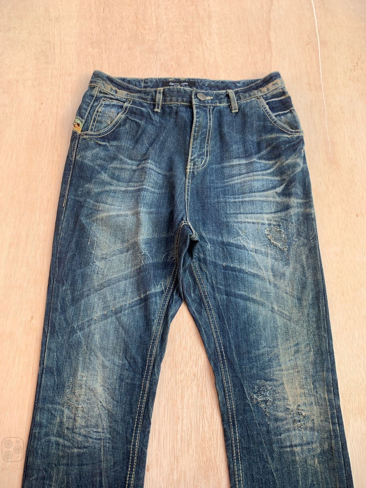 Hysteric Glamour × If Six Was Nine × Japanese Brand Denny Rose Back Zipper Ifsixwasnine Lgb Style Pants Size US 32 / EU 48 - 5 Thumbnail