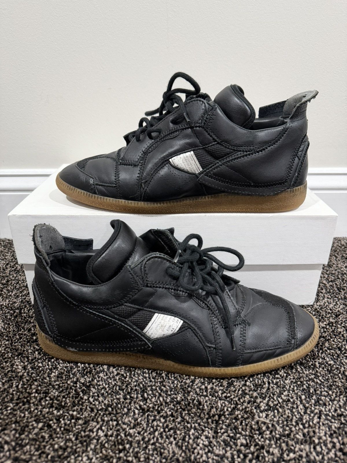 Maison Margiela Maison Margiela Patchwork Limited Edition Deconstructed GATs Size US 10 / EU 43 - 1 Thumbnail