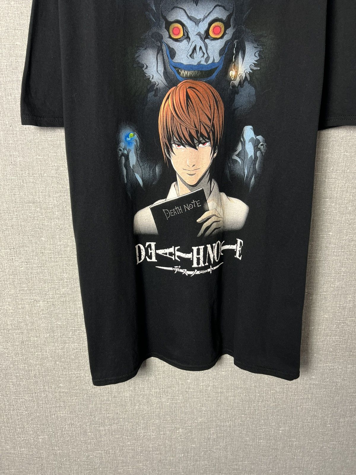 Anime Death Note RARE Tee Yagami Light & Ryuk Shonen Jump Anime Size US XL / EU 56 / 4 - 4 Thumbnail