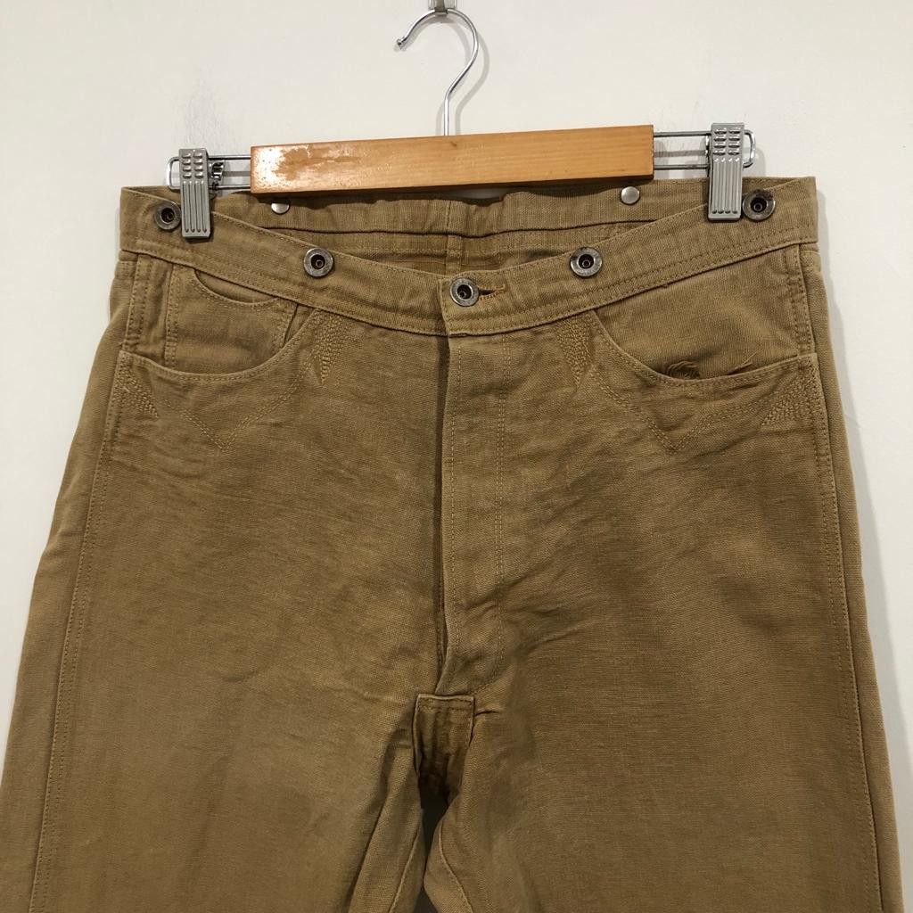 Japanese Brand Warehouse Backbuckle Jeans Size US 30 / EU 46 - 2 Thumbnail