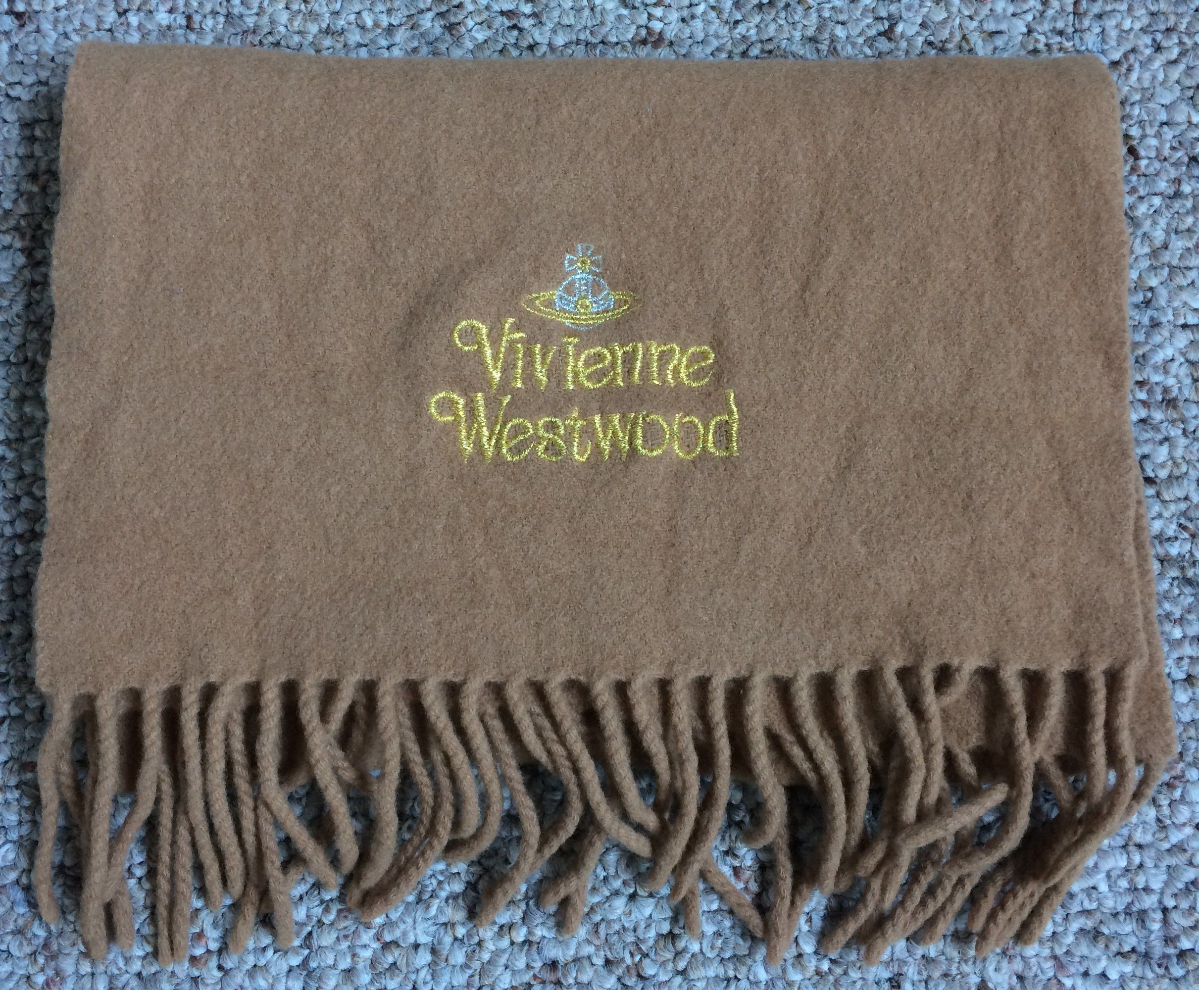 Vivienne Westwood Vivienne Westwood Vintage Wool Logo Scarf Size ONE SIZE - 4 Thumbnail