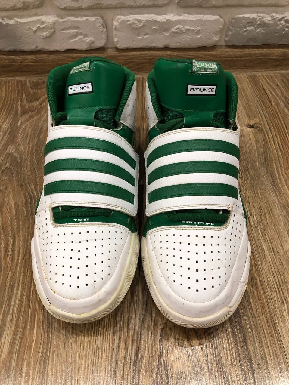 Vintage Adidas Kevin Garnett TS Bounce Commander KG Size US 12 / EU 45 - 3 Thumbnail