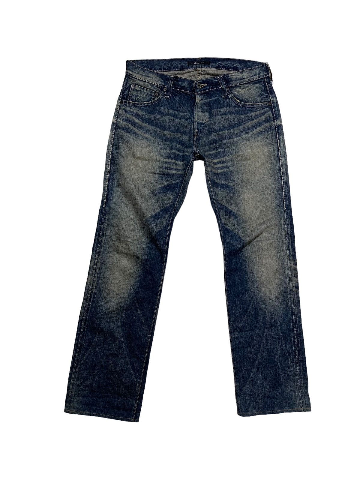 JOHNBULL JAPANESE BRAND NON SELVEDGE JEANS