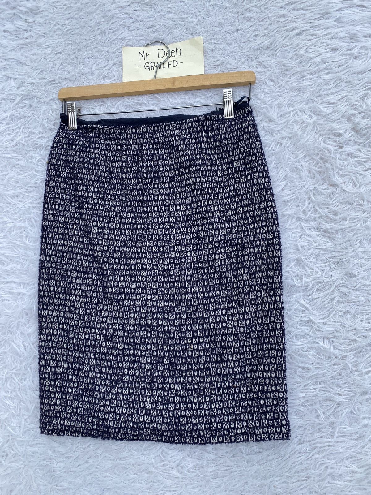 Jil Sander Rare Vintage JIL SANDER Knitted Skirt Size 27" / US 4 / IT 40 - 3 Thumbnail