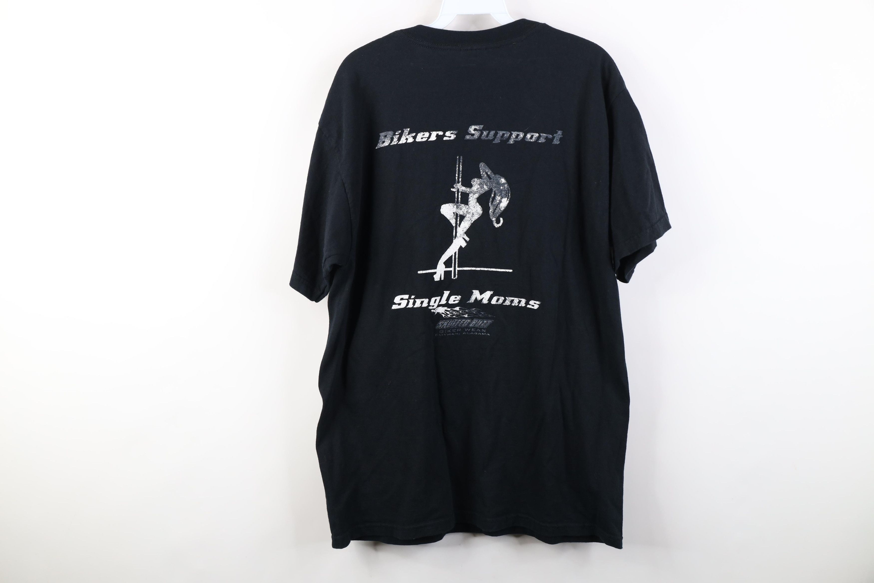 Vintage Vintage Skuffed Butt Dothan Motorcycle Single Moms T-Shirt Size US L / EU 52-54 / 3 - 12 Thumbnail