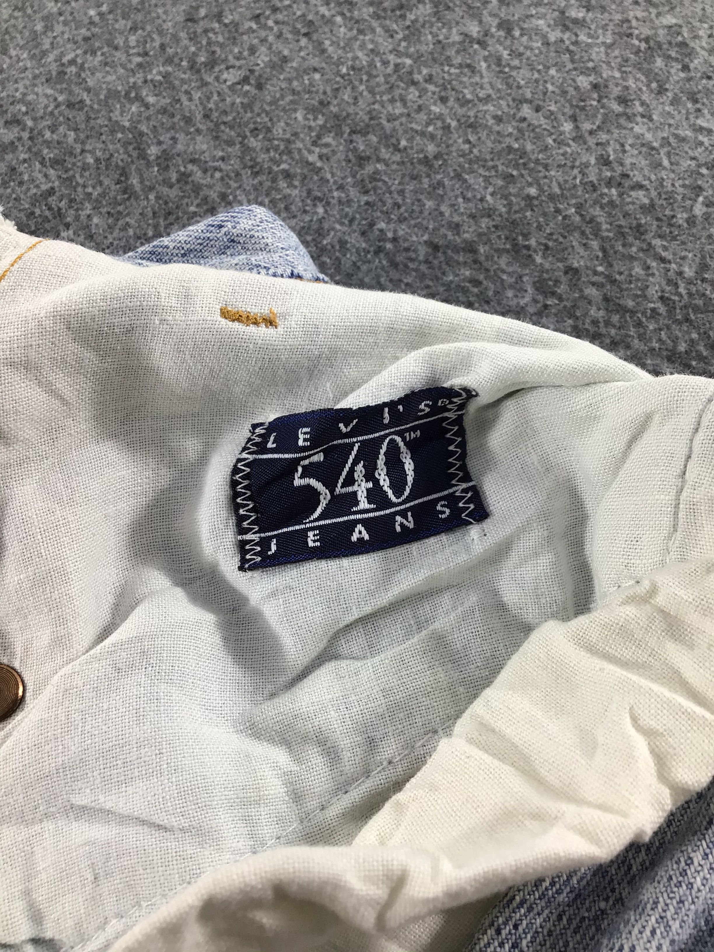 Levi's Vintage Levis 540 Jeans Dirty Distressed Denim -J525 Size US 36 / EU 52 - 9 Thumbnail