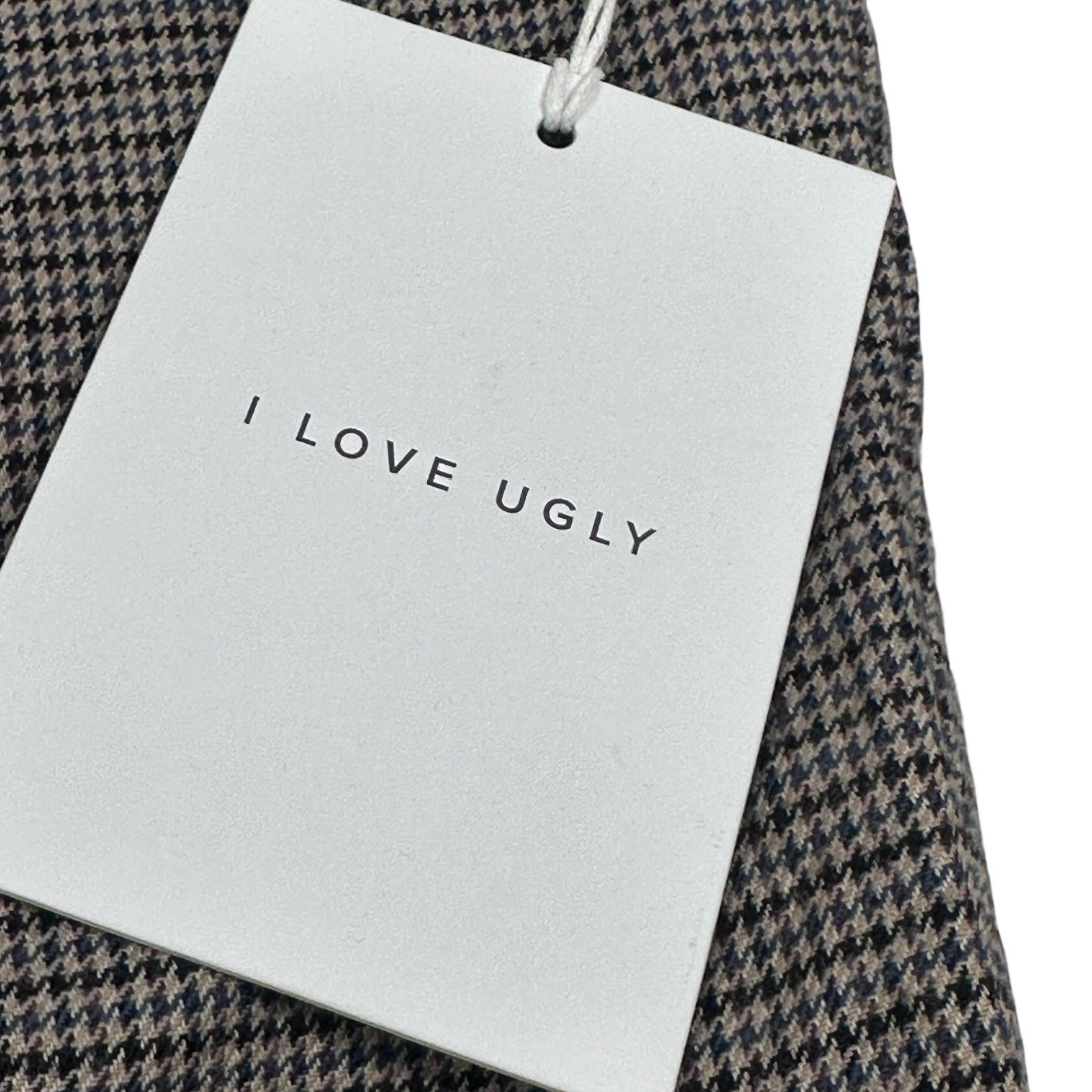 I Love Ugly I Love Ugly Kobe Pants Men’s XL Sand Houndstooth Cotton New Size US 36 / EU 52 - 5 Thumbnail