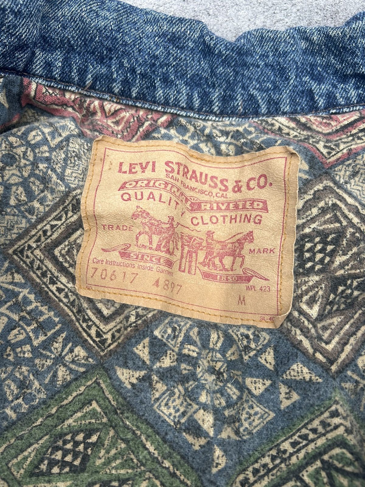 Levi's × Vintage Vintage Levi’s denim jacket Size US S / EU 44-46 / 1 - 2 Thumbnail