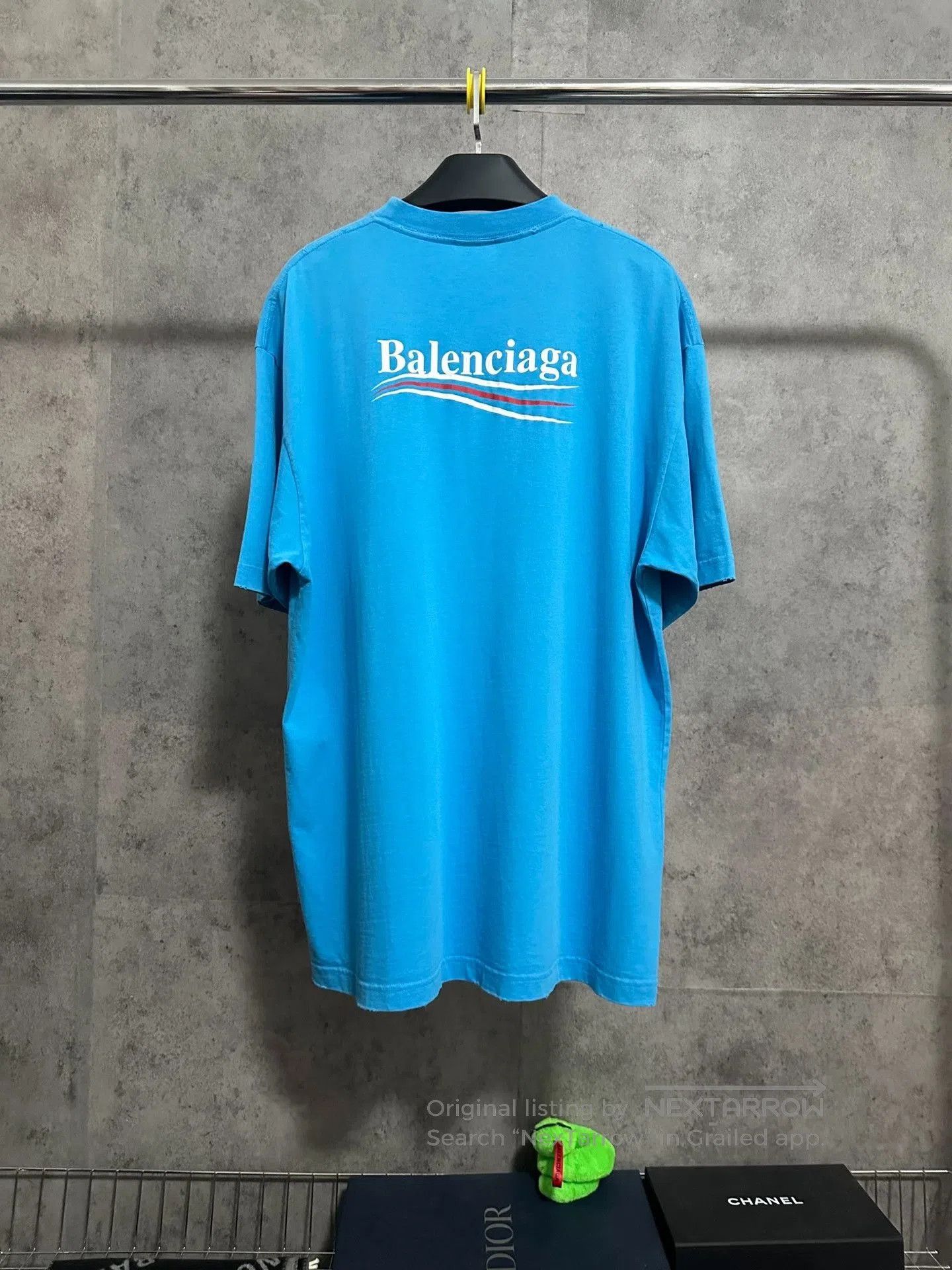 Balenciaga Balenciaga Coke Cracked Wave Print T-shirt. Size US XS / EU 42 / 0 - 4 Thumbnail