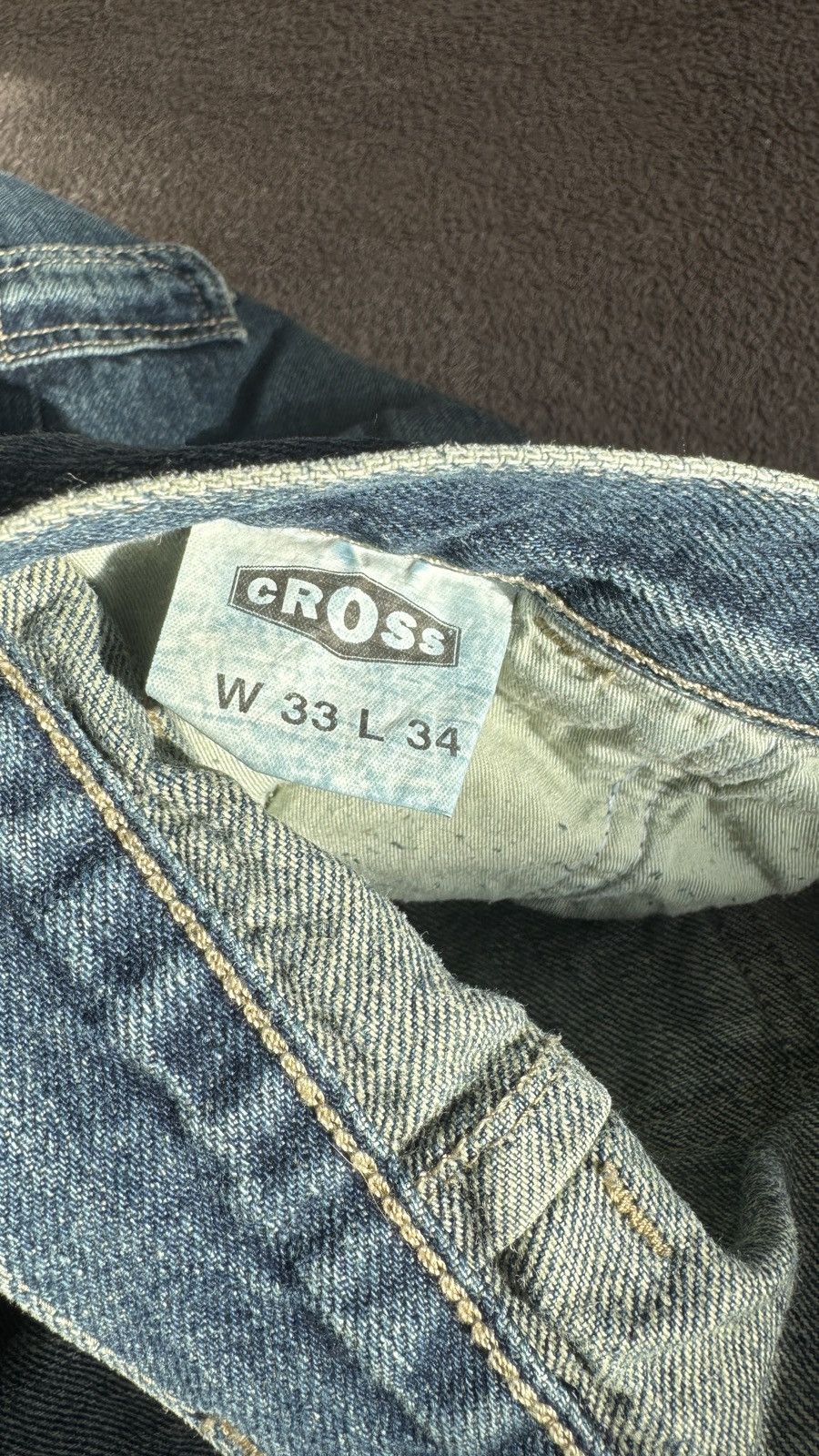 Hysteric Glamour Vintage Flared Jeans Y2K distressed washed denim cargo pants Size US 33 - 7 Thumbnail