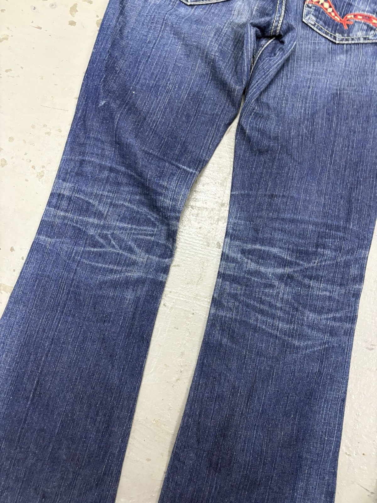Hysteric Glamour SOMETHING EDWIN phyton flared denim robin jeans Size US 32 / EU 48 - 10 Thumbnail