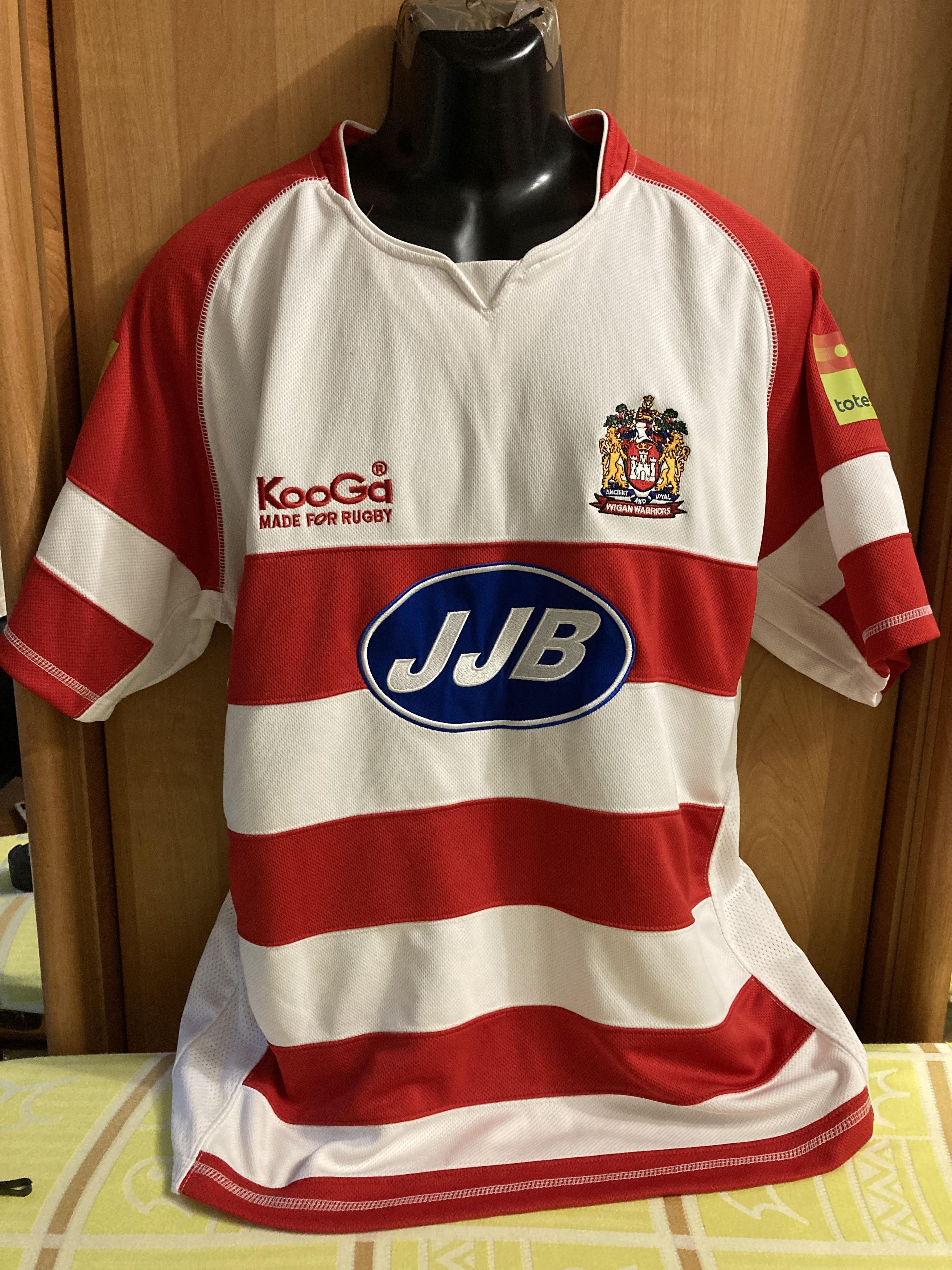 Other WIGAN WARRIORS RUGBY KOOGA JERSEY HOME SHIRT Size US XL / EU 56 / 4 - 1 Thumbnail