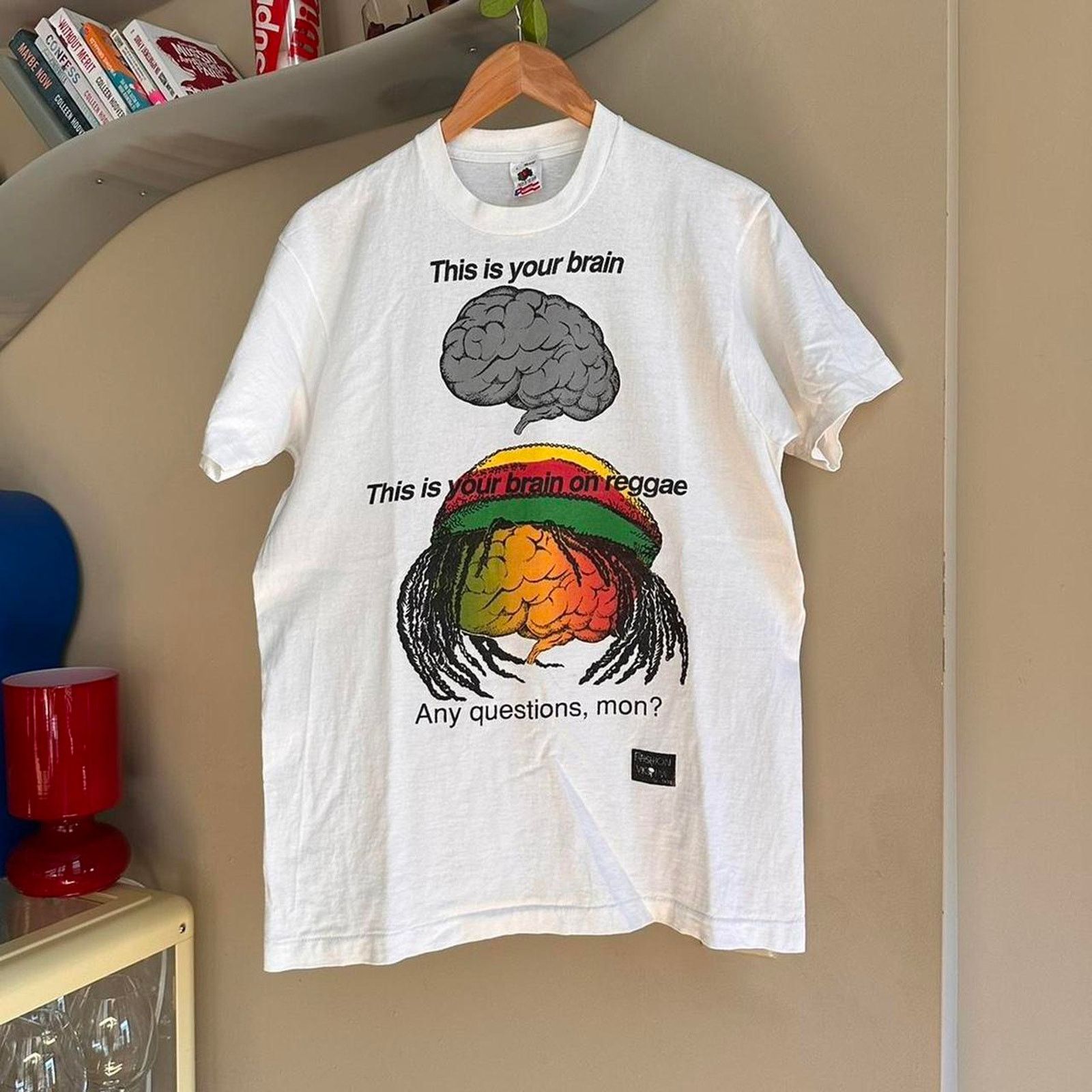 Fashion Victim × Vintage Vintage 1990 Fashion Victim Reggae Shirt Size US L / EU 52-54 / 3 - 1 Thumbnail