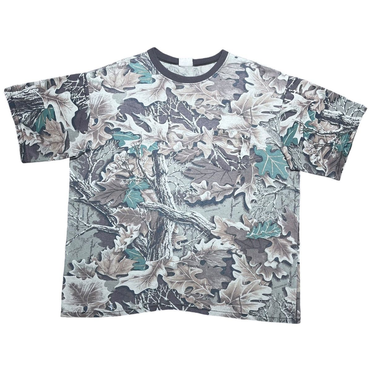 Realtree × Redhead × Vintage Vtg 90s Red Head Hunting Real Tree Camo All Over Print Tee Size US XXL / EU 58 / 5 - 1 Thumbnail