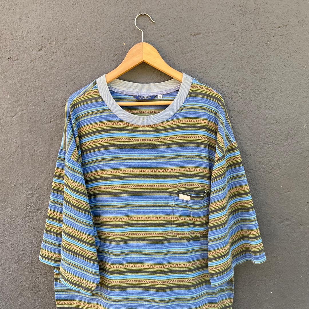 Billabong Thrashed Faded 90s Billabong Baggy Oversize Tee Size US XL / EU 56 / 4 - 2 Thumbnail