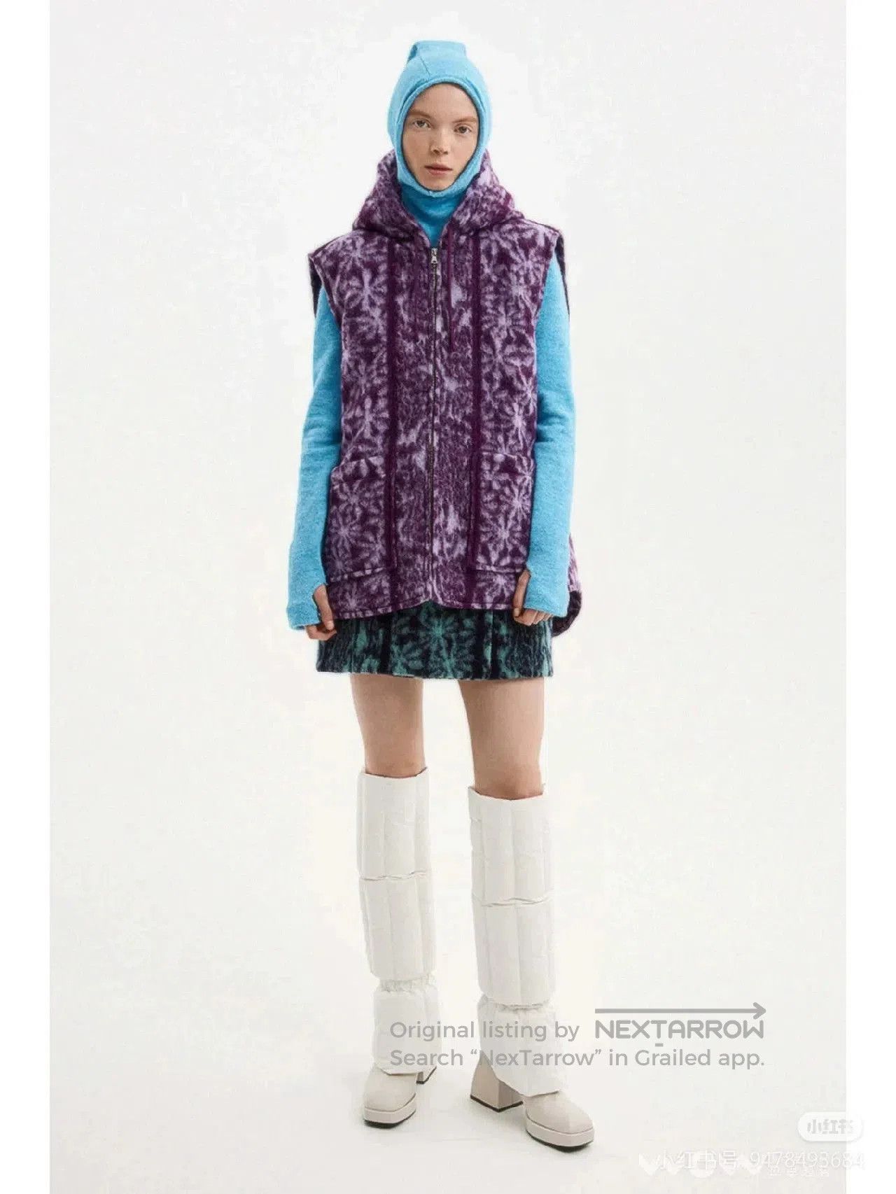 IENKI IENKI IENKI IENKI Women's Hooded Down Vest. Size M / US 6-8 / IT 42-44 - 9 Thumbnail