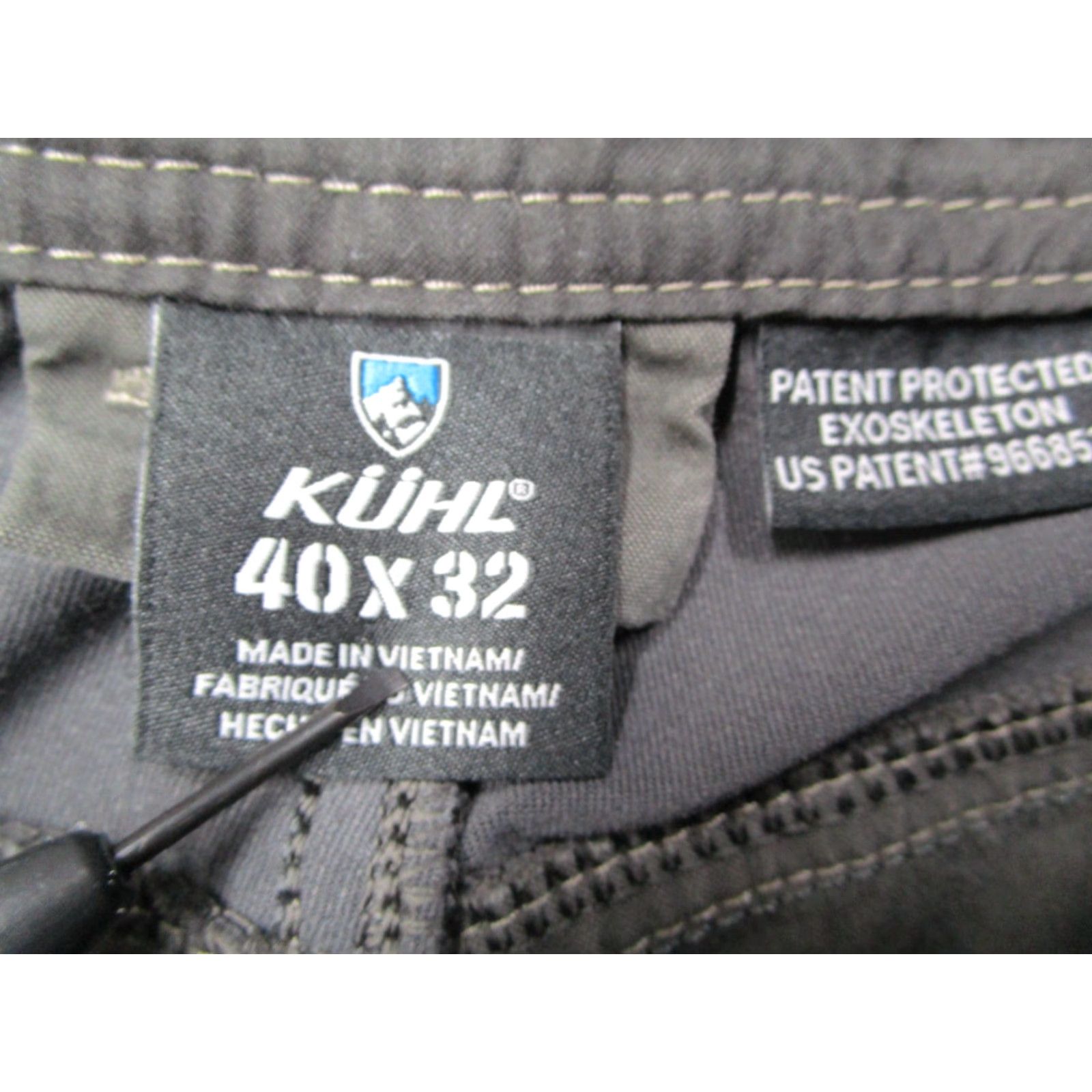 Vintage Kuhl Pants Mens 40 Gray Radikl Workwear Utility Outdoor Hike Stretch 40x32 Size US 40 / EU 56 - 3 Thumbnail