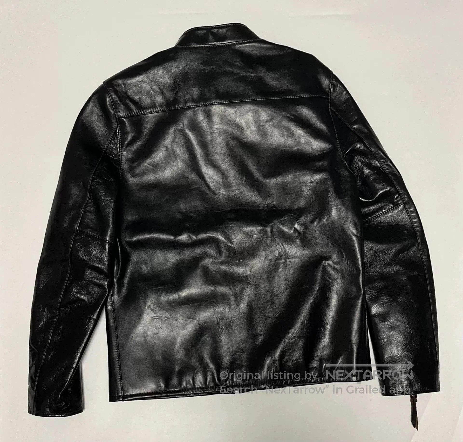 Y'2 Leather black leather jacket by Y'2 Leather. Size US M / EU 48-50 / 2 - 8 Thumbnail
