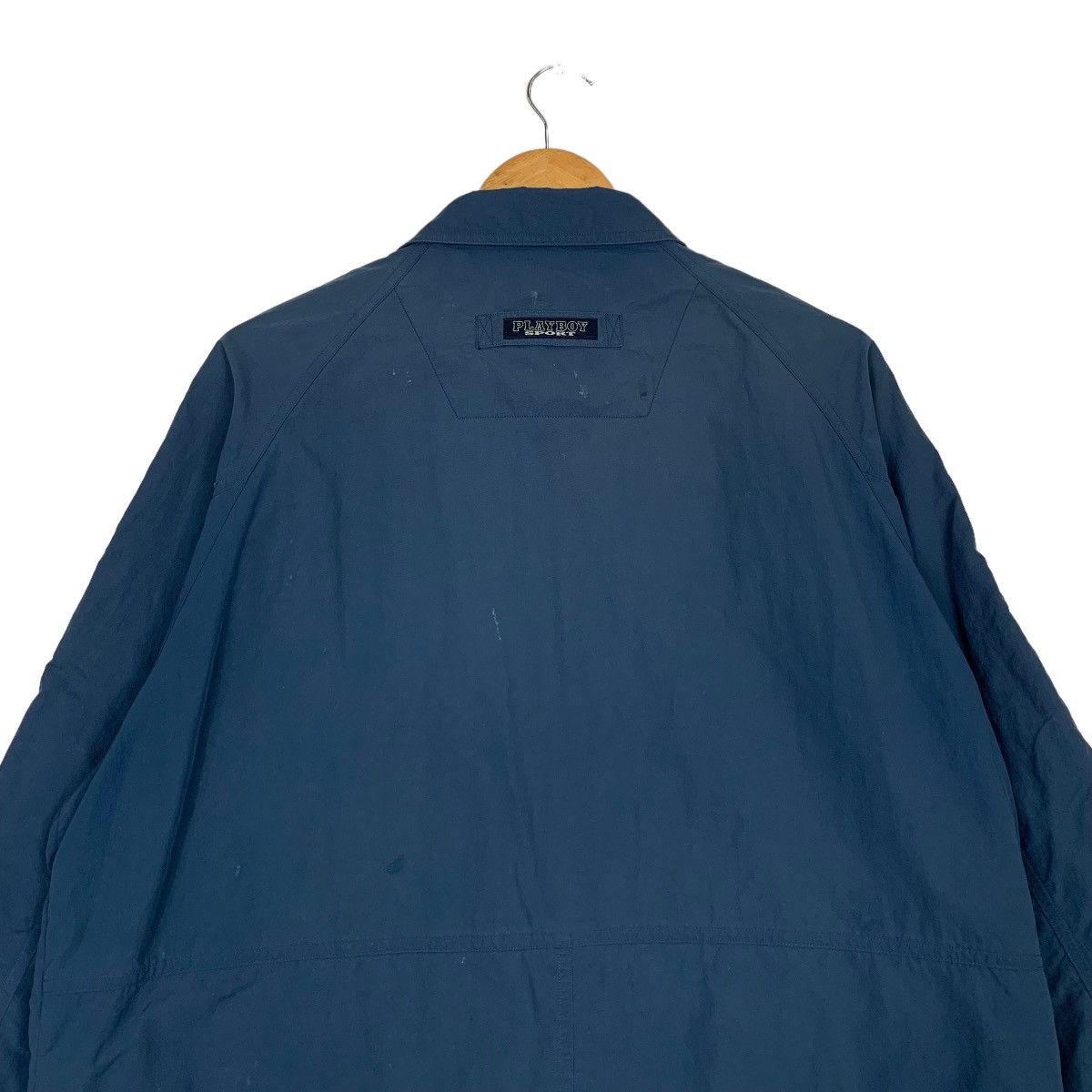 Playboy PLAYBOY SPORT Blue Casual Light Jacket #1056-C48 Size US L / EU 52-54 / 3 - 8 Thumbnail