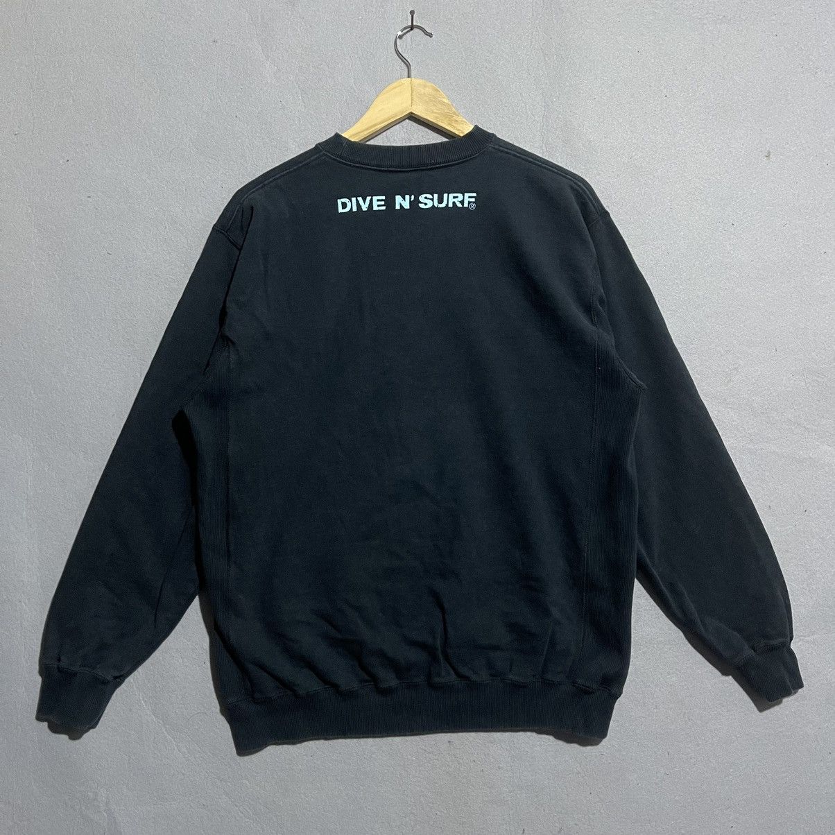 Body Glove Vintage Dive N’ Surf x Body Glove Black Crewneck Sweatshirt Size US L / EU 52-54 / 3 - 5 Thumbnail