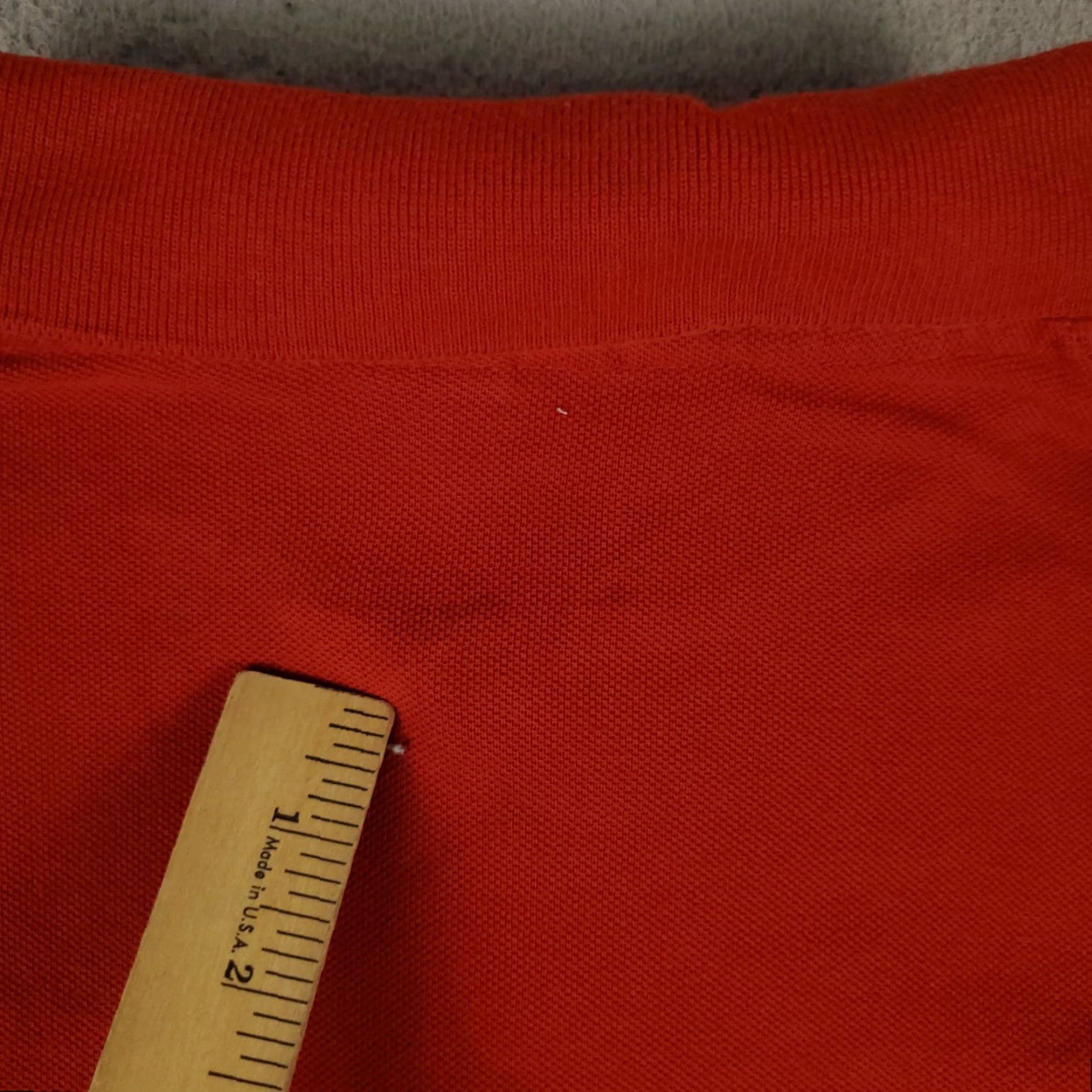 Ralph Lauren Ralph Lauren Polo Shirt Mens Big 2XB Red Polo Shirt Long Sleeve Casual Business Formal Size US XXL / EU 58 / 5 - 4 Thumbnail