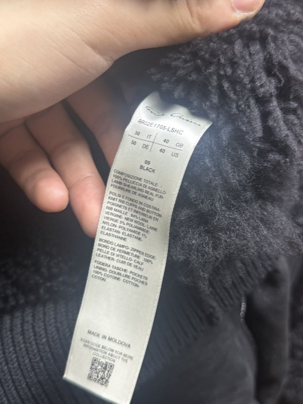Rick Owens Rick owens25FW DRACUCOLLAR Bomber Size US M / EU 48-50 / 2 - 7 Thumbnail