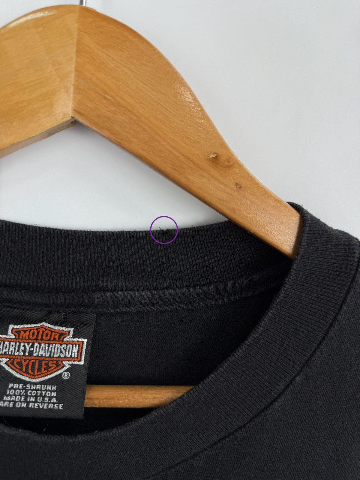 Harley Davidson 🇺🇸 Vintage 1996 Harley Davidson One With The Wind T-Shirt 3d Size US L / EU 52-54 / 3 - 11 Thumbnail