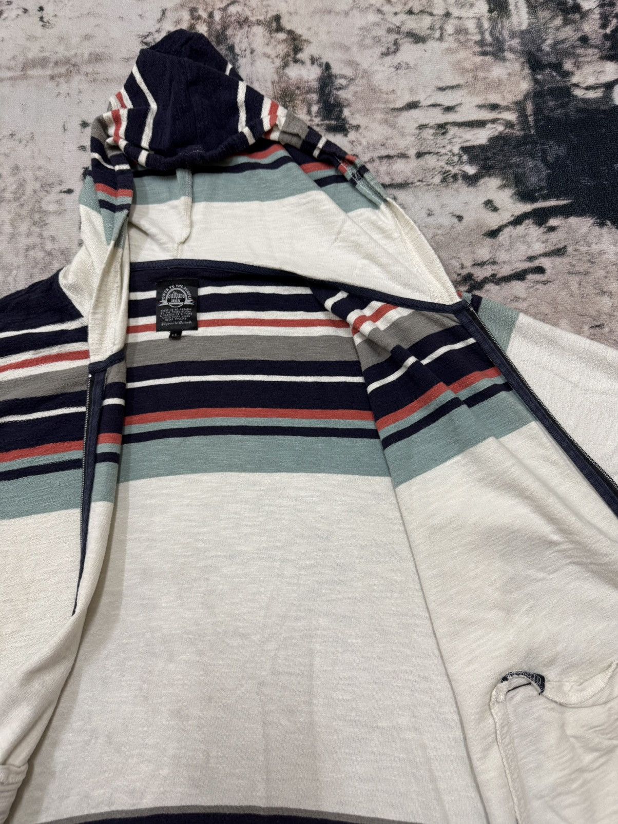 Japanese Brand Power to the people culture mix Short Sleeve Sweater Hoodie Size US M / EU 48-50 / 2 - 6 Thumbnail