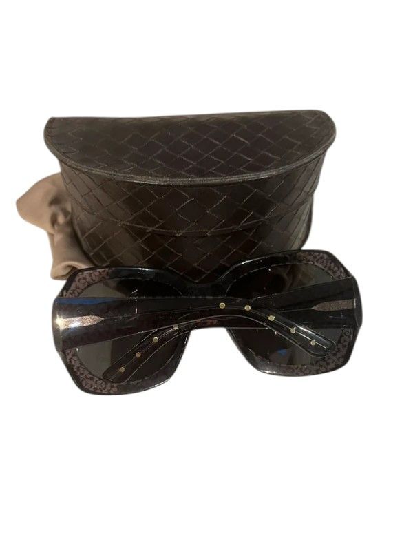 Bottega Veneta Bottega Veneta Oversized Floral Sunglasses with Case Size ONE SIZE - 3 Thumbnail