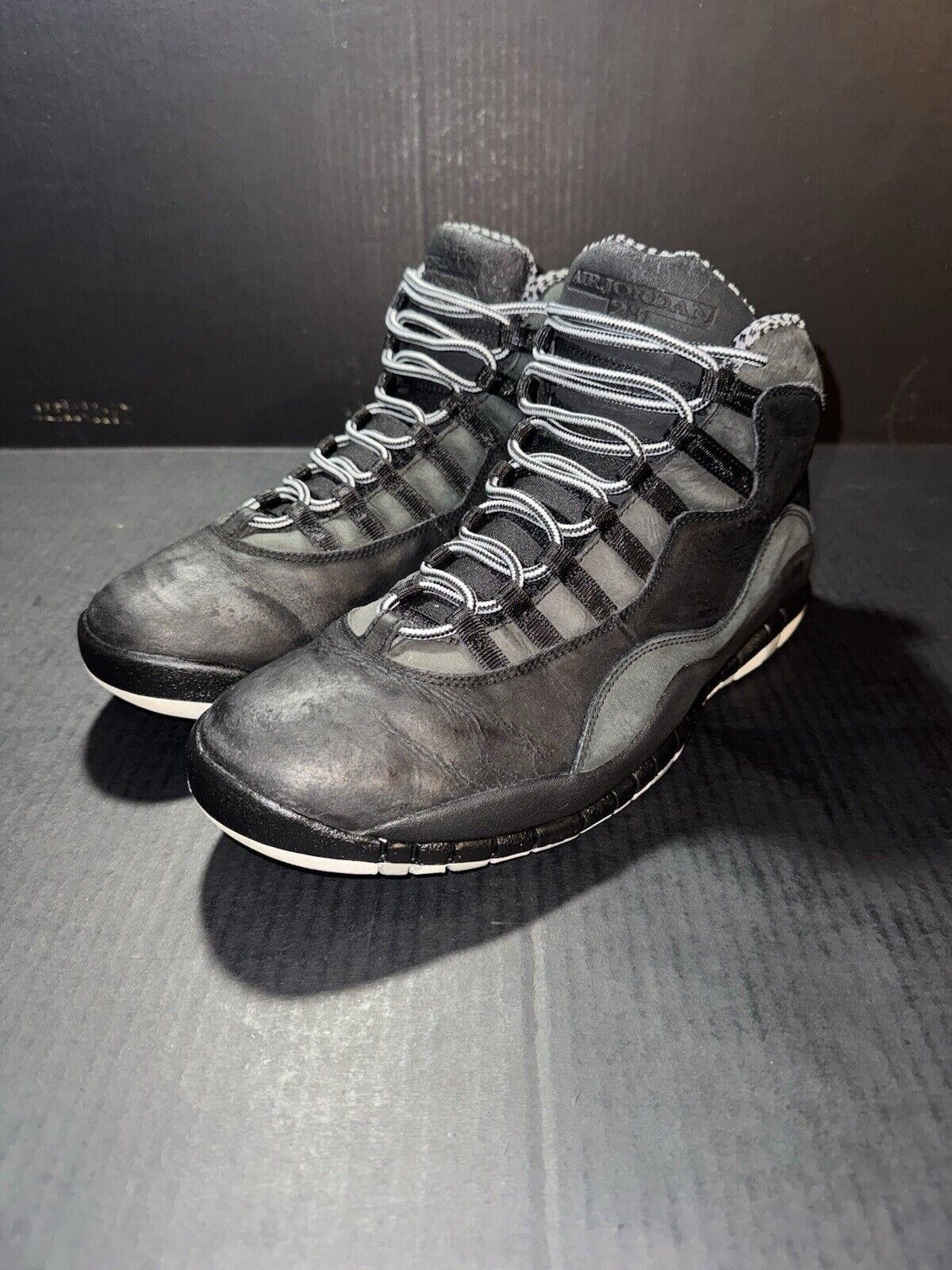 Jordan Brand Nike Air Jordan 10 Retro Stealth - 310805-003 - Size 11 Size US 11 / EU 44 - 4 Thumbnail