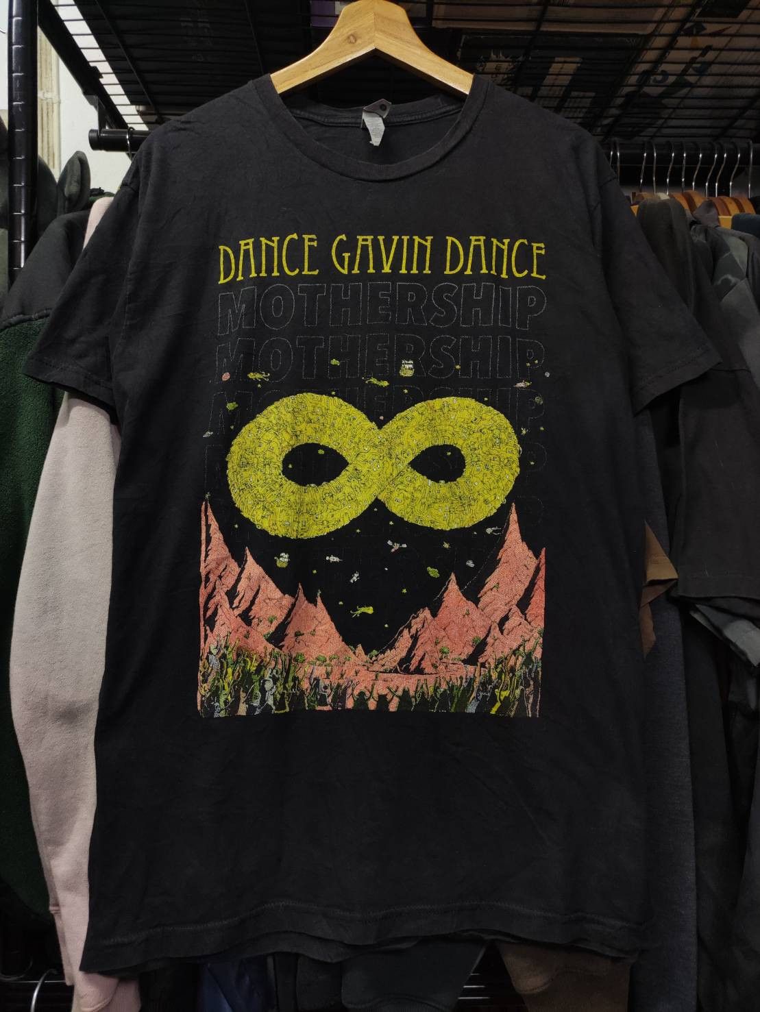 Band Tees Dance Gavin Dance Band " Mothership " Album Promo T-Shirt Size US L / EU 52-54 / 3 - 2 Thumbnail