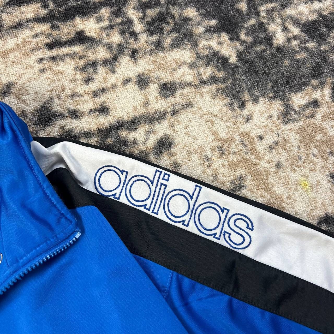 Adidas Adidas Vintage Y2K Big Logo Zip Up Jersey T-Shirt Size US M / EU 48-50 / 2 - 3 Thumbnail