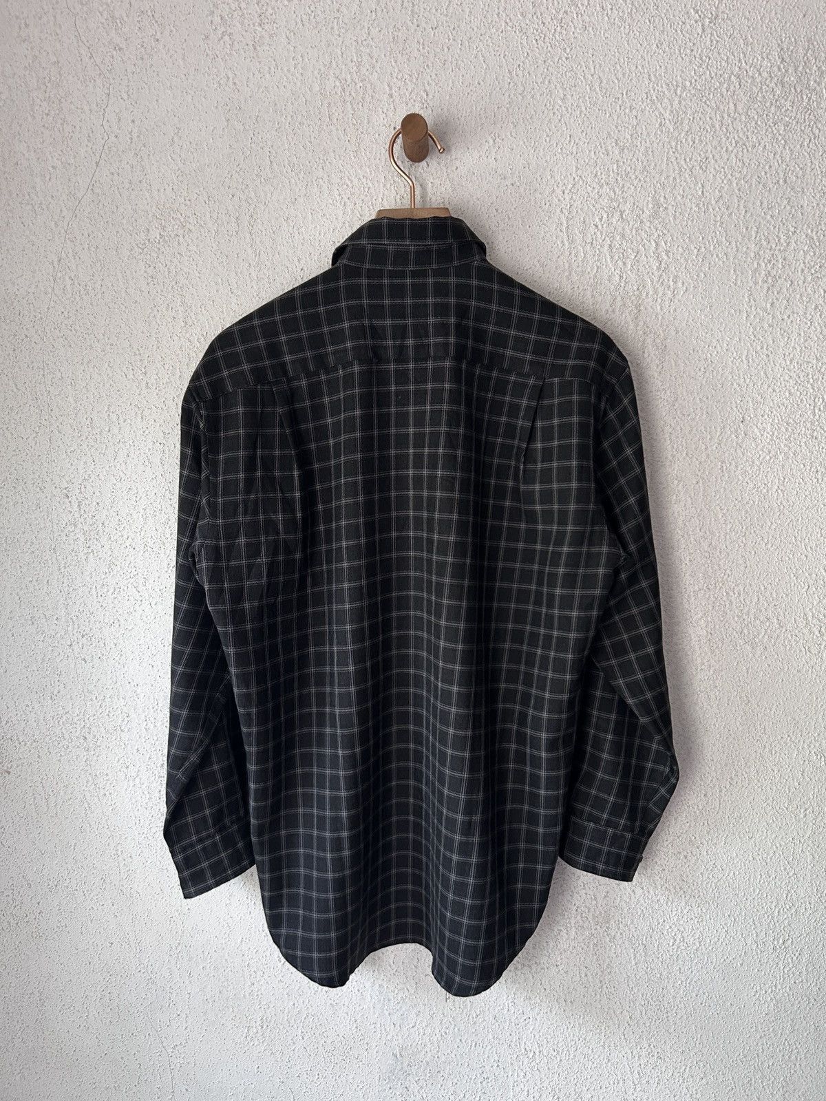 Yves Saint Laurent Vintage Yves Saint Laurent Shirt YSL Shirt Plaid Size US M / EU 48-50 / 2 - 3 Thumbnail