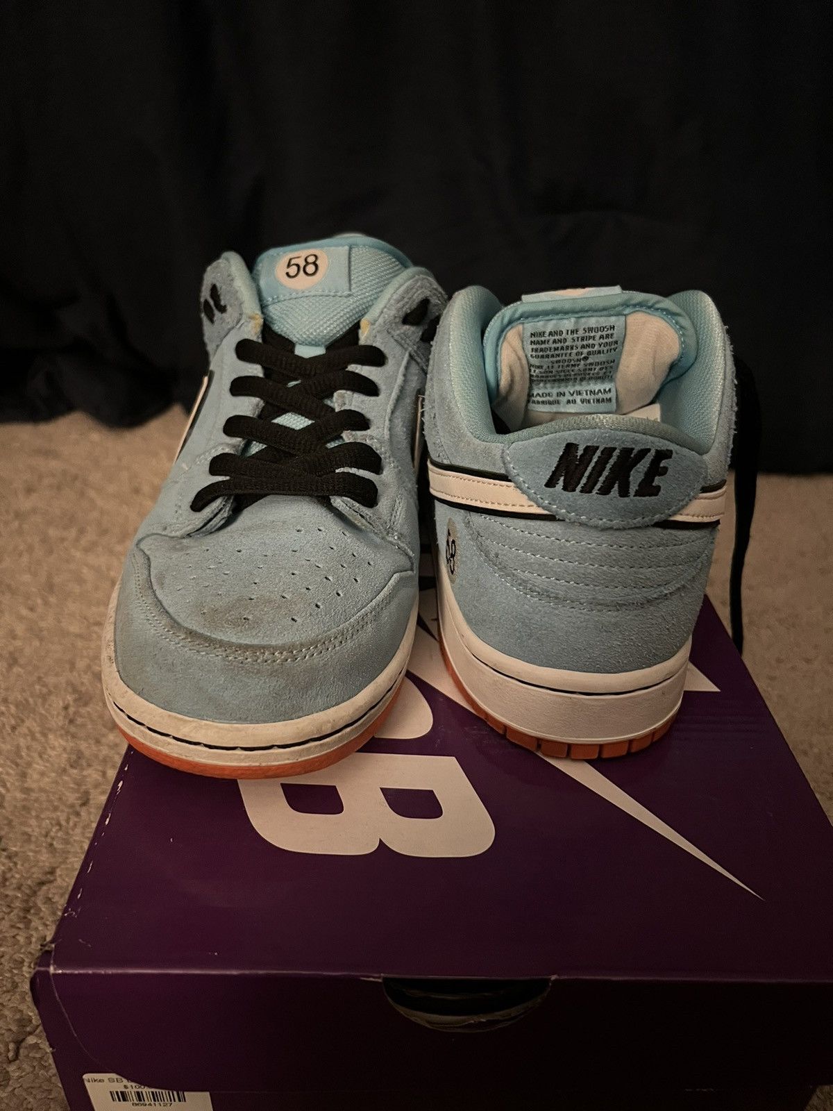 Nike Nike SB Dunk Low Club 58 Gulf Size US 9 / EU 42 - 4 Thumbnail