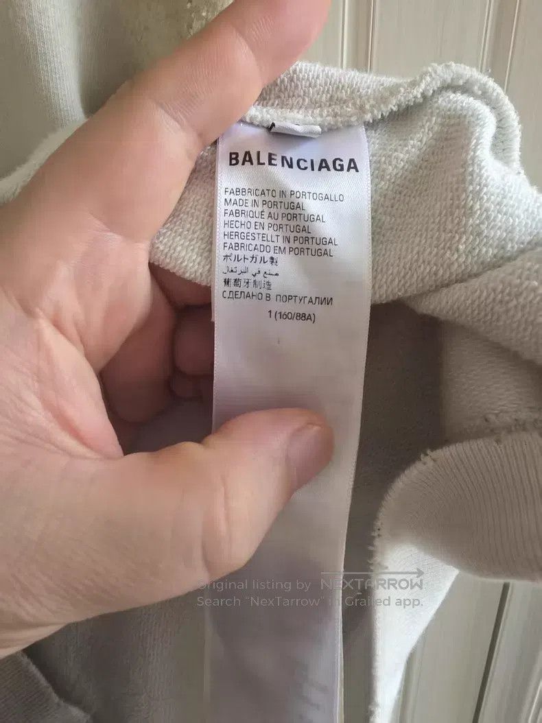 Balenciaga Balenciaga Hoodie Size US S / EU 44-46 / 1 - 5 Thumbnail