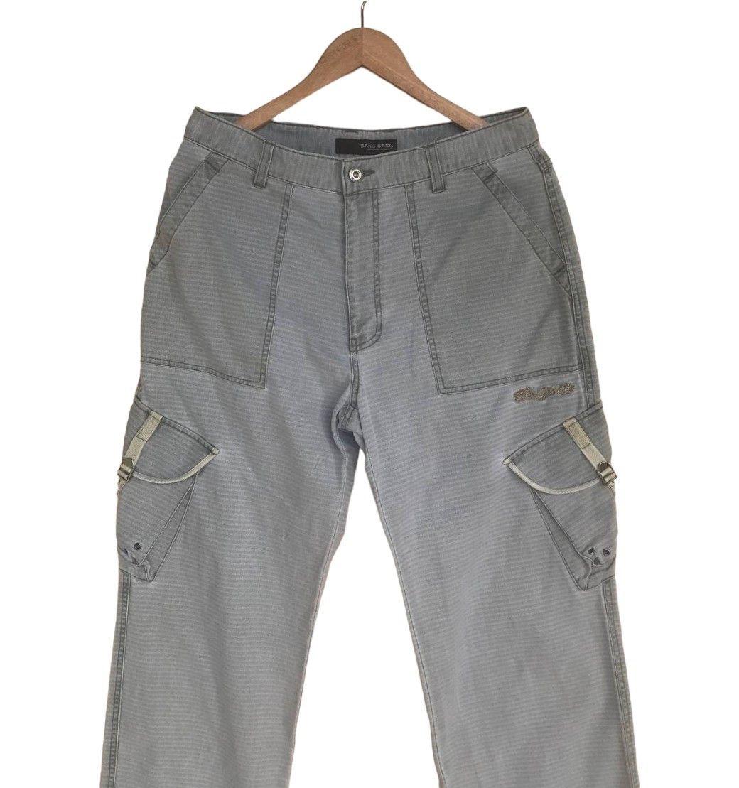 20471120 × Beauty Beast Bang Bang Ash Grey military cargo Loose pant W30x28.5 Size US 30 / EU 46 - 5 Thumbnail
