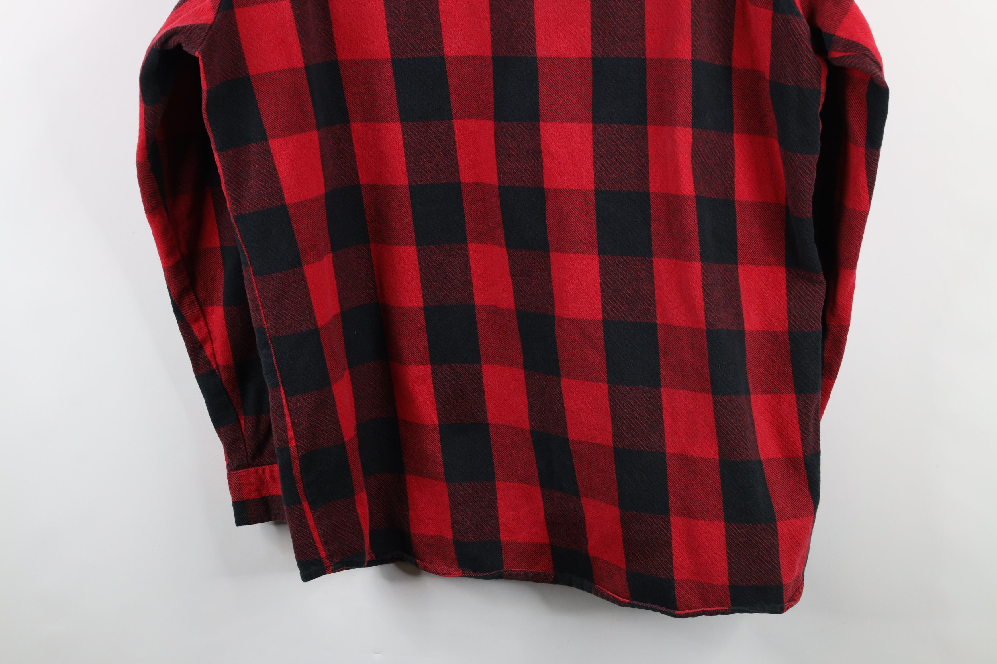Vintage Vintage 90s Big Bill Heavyweight Button Shirt Plaid USA Size US XXL / EU 58 / 5 - 12 Thumbnail