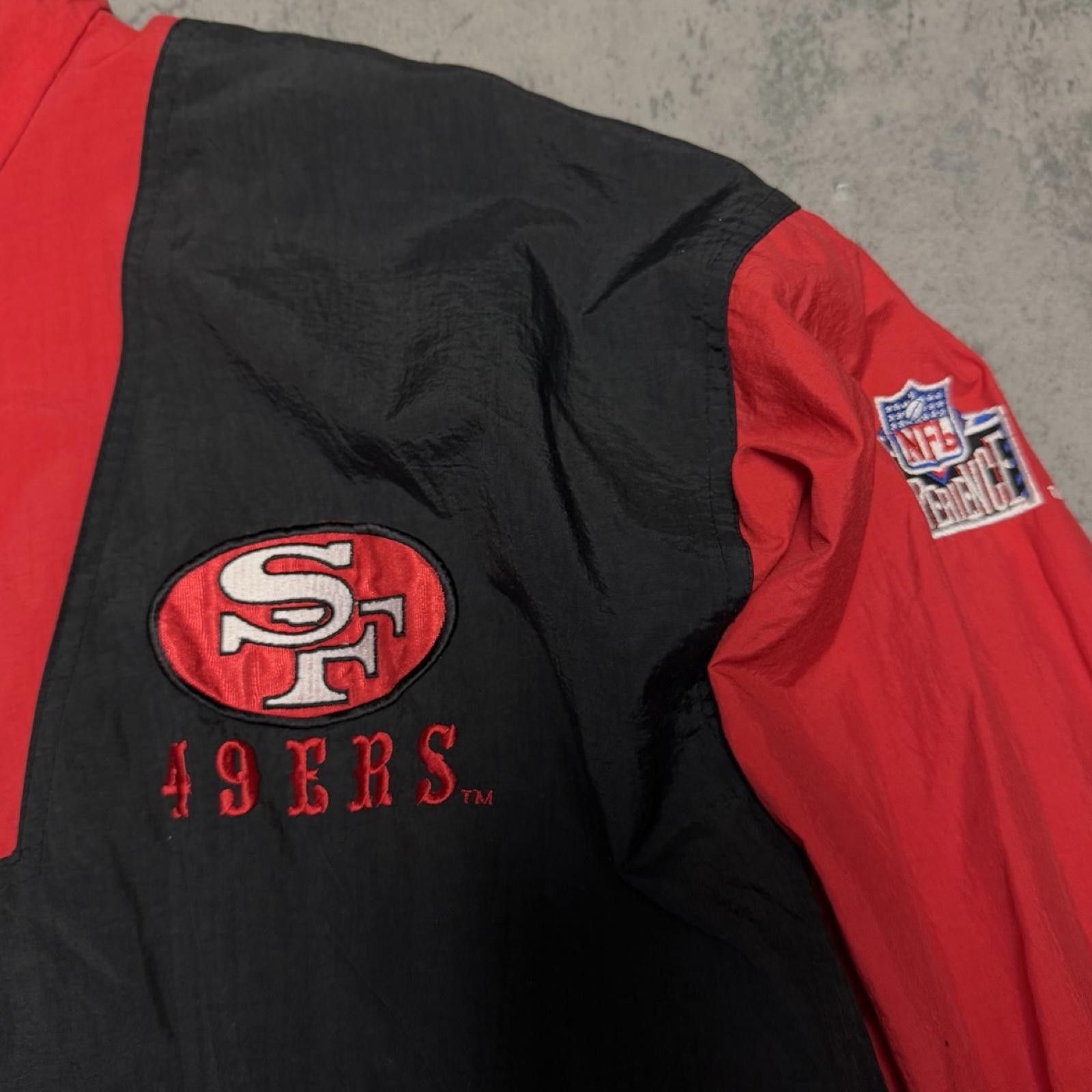 Pro Player 90s San Francisco 49ers Quarter Zip — 2XL — Size US XXL / EU 58 / 5 - 3 Thumbnail